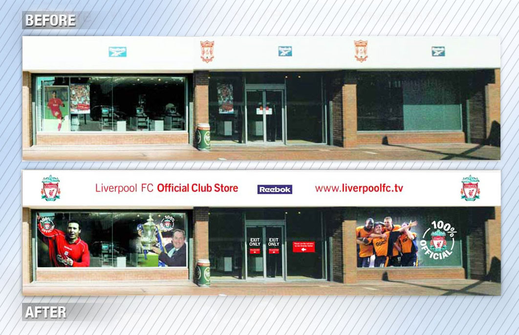 Liverpool FC redesign of Anfield frontage